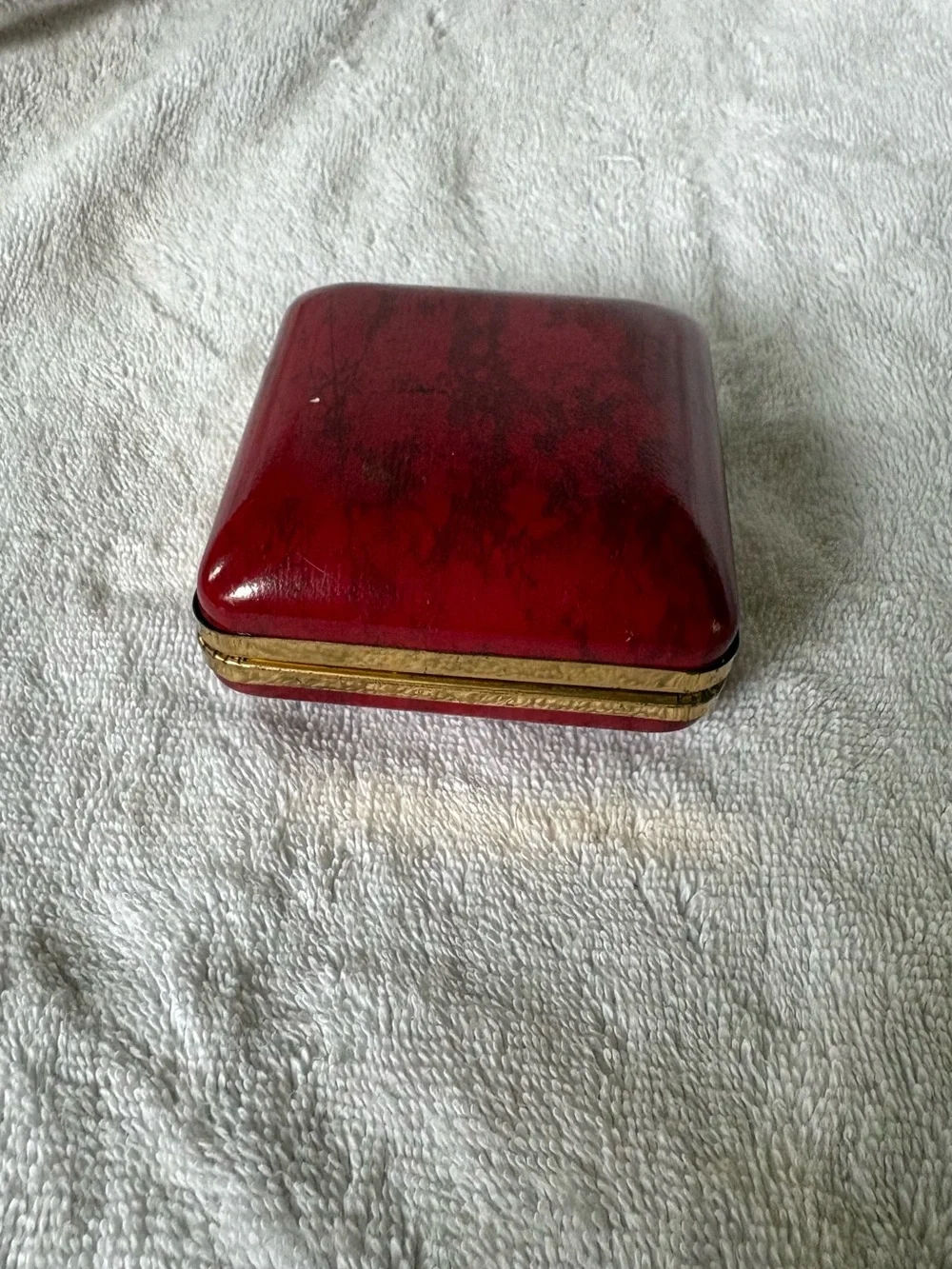 Ingraham Vintage Travel Alarm Clock With Fold Up Case - Picture 7 of 8